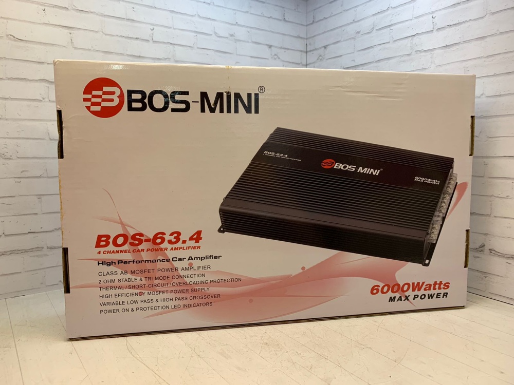 Автоусилитель Bos-mini bos-63.4