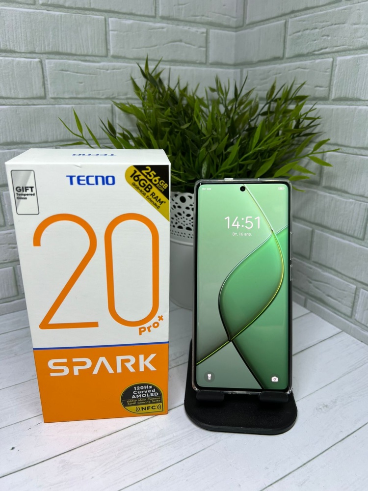 Мобильный телефон Tecno Spark 20 pro plus 8-256